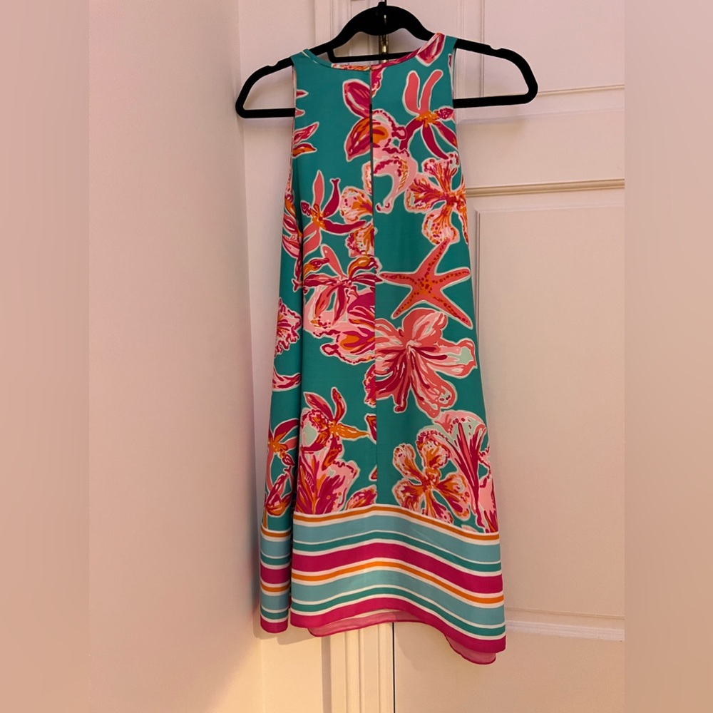 Lilly Pulitzer silk floral dress